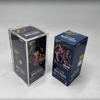 Boîte de boosters japonaise haut de gamme en acrylique pour Romance Dawn OP-01