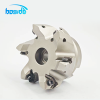 Fraise à ébavurer à 90 degrés MFWN900-D80-27-6T avec plaquettes WNMU08, disque de fraisage à coupe intensive indexable, fraise à froid CNC, ODM