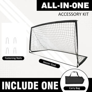 Red <span class=keywords><strong>de</strong></span> Fútbol Portátil Plegable Negra <span class=keywords><strong>de</strong></span> Gran Tamaño <span class=keywords><strong>9</strong></span>*5 pies, Portería <span class=keywords><strong>de</strong></span> Fútbol para Interiores y Exteriores, Herramienta <span class=keywords><strong>de</strong></span> Entrenamiento, Equipo <span class=keywords><strong>de</strong></span> <span class=keywords><strong>Cancha</strong></span> Transfronterizo <span class=keywords><strong>de</strong></span> Moda - Product Image 3