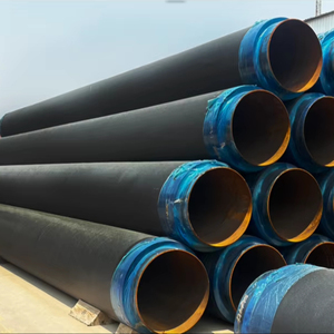 Trực Tiếp Bán Buôn HDPE Jacketed Pre-Cách Điện Ống Thép Liền Mạch Polyurethane Bọt Phun Lớp Phủ Cho Dầu Cắt Hàn - Product Image 1