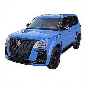 Nissan Patrol Y62 2024 Usado - Kit de Carrocería Ancha Personalizado - Exterior Azul con Interior Naranja - SUV de 8 Plazas |   Listo para Exportar - Product Image 1