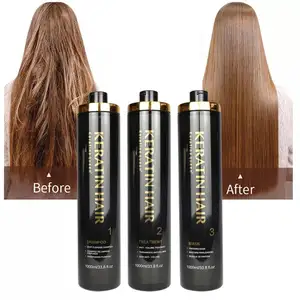 Factory Wholesales Color Protection 1000ml Keratin Shampoo Keratin Hair Treatment For Hair Repairing