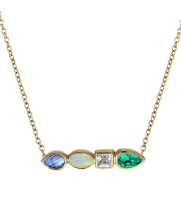 <span class=keywords><strong>Collana</strong></span> con Gemma dal Design Classico, <span class=keywords><strong>Pietra</strong></span> Naturale con Labradorite, <span class=keywords><strong>Collana</strong></span> in Argento Sterling 925 con <span class=keywords><strong>Pietra</strong></span> <span class=keywords><strong>di</strong></span> <span class=keywords><strong>Luna</strong></span> - Product Image 1