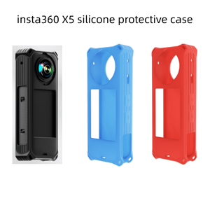 Insta360 X5อุปกรณ์เสริมเคสซิลิโคนที่ทันสมัยเรียบง่ายสะดวกและทนทานกันน้ำและกันกระแทกสำหรับกล้องแอคชั่นและกล้องกีฬา - Product Image 2