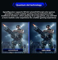 Monitor para Juegos de 27 Pulgadas, 4K a 160Hz, Panel IPS Rápido de Tercera Generación, HDR600, SRGB100, Altavoces Integrados para 21