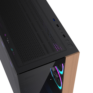 Lovingocool 2025 Nhà Máy Chơi Game Giữa Tháp Trường Hợp Matx PC Trường Hợp HD USB3.0 Tempered Glass Trường Hợp Máy Tính & Tháp Máy Chủ Chassis - Product Image 3