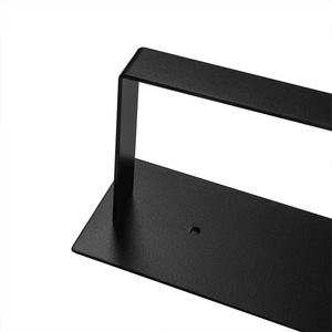 Support magnétique pour essuie-tout de cuisine Baisheng, fixation par ventouse, noir et blanc, support de rangement pour rouleaux, pour réfrigérateur et armoire - Product Image 2