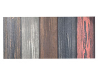 Decking Wpc populaire couleur mélangée 138*23mm longue durée de vie trois couches Co-extrusion Wpc terrasse solide Decking