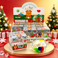 Jouet anti-stress en forme de bois de renne de Noël, texture gelée douce, jouet sensoriel, cadeau de Noël, vente chaude