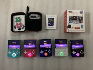 Mon mini lecteur de jeux portable durable et open source, écran couleur de 3,5 pouces, Wi-Fi, batterie 4000 mAh, console de jeux rétro - Product Image 1