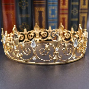 <span class=keywords><strong>Couronne</strong></span> de <span class=keywords><strong>roi</strong></span> personnalisée de haute qualité <span class=keywords><strong>pour</strong></span> homme, personnalisable gratuitement <span class=keywords><strong>pour</strong></span> les fêtes et les bals - Product Image 4