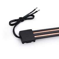 Étagère vitrine LED de supermarché système d'éclairage sur rail magnétique basse tension équipement de distribution d'énergie de décoration de maison Rail facile