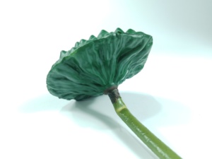 Brinquedo Sensorial Ecológico de Lótus Artificial Realista Grande com Sementes para Decoração de Halloween, Formatura e Casa, 85 cm Verde - Product Image 5