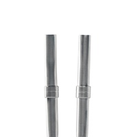 Bombilla en acier inoxydable 304 de qualité alimentaire, paille filtrante pour Yerba Mate, logo personnalisé pour tasse de Mate