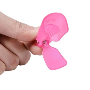 10pcs Reusable Plastic UV Gel Nail Polish Remover Clips Soak Off Cap Clamps for Manicure Salon Use - Product Image 3