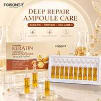 Ampoules capillaires protéinées Private Label : Traitement réparateur à la kératine pour cheveux abîmés, anti-frisottis, lissage et brillance – Fournisseur en gros OEM ODM