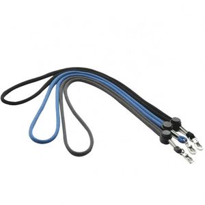 Cordon de cou réglable en nylon, sangle détachable personnalisée en polyester pour porte-cartes et badges d'identification avec impression sérigraphiée - Product Image 1