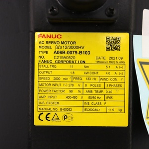 Moteur d'axe de la série Alpha FANUC A06B-0079-B103 pour équipement d'automatisation de machines-outils - Product Image 1