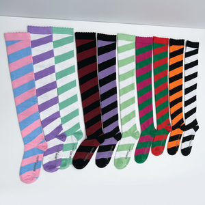 Chaussettes longues en coton pour femmes, motif baleine, respirantes, écologiques, fantaisie, pour usage quotidien - Product Image 1