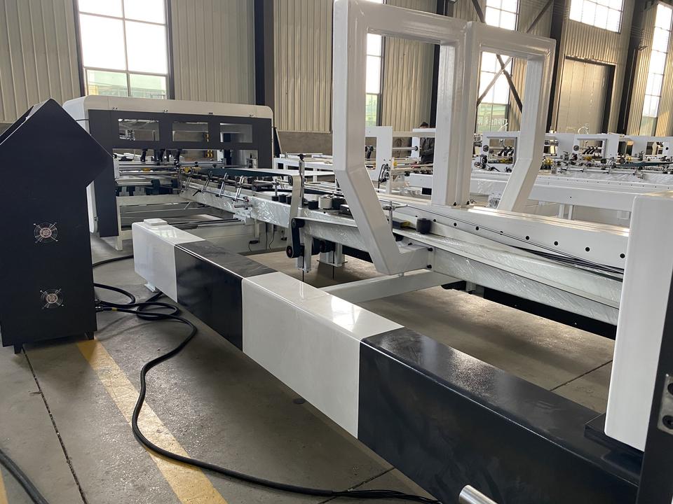 Fully Automatic Corrugated Box Folder Gluer Machine for High Efficiency ...