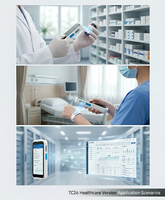 Zebra TC26 Healthcare Android 11, Escáner de Códigos de Barras 1D 2D SE4710, Terminal Portátil Resistente para Hospitales y Farmacias, 5 Pulgadas, en Stock