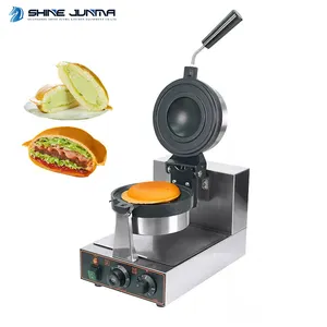 Ufo Ijs Krapfen Warmer Panini Pers Sandwich Burger Commerciële Wafelmachine Wafel Machine Machine Ei Wafel Maker