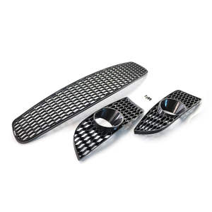 Grille inférieure de pare-chocs avant BMW Série 3 E90 E92 E93 M3, cadre de feux antibrouillard en plastique ABS, pièce de modification automobile - Product Image 1