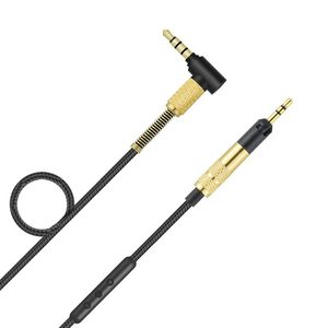 Réparation du câble <span class=keywords><strong>audio</strong></span> pour HD598 HD558 HD518 HD598Cs HD599 HD569 HD579 <span class=keywords><strong>Casque</strong></span> d'écoute PVC Jacket 3.5mm Connector Braid Stock - Product Image 1