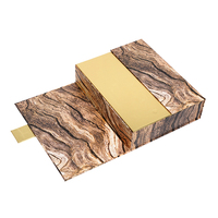 Boîtes magnétiques de luxe avec logo personnalisé, taille sur mesure, emballage rigide en carton pour vin, whisky, parfum avec mousse EVA