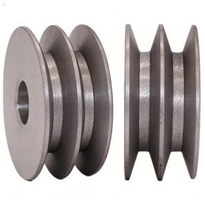 גלגלת כבדה עם חריץ <span class=keywords><strong>V</strong></span> כפול (חלק 2B), גלגלת ברזל יצוק להעברת כוח תעשייתי - Product Image 3