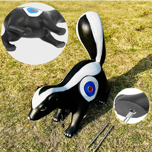 Mục tiêu bắn cung Skunk <span class=keywords><strong>Arrow</strong></span> <span class=keywords><strong>3D</strong></span> Target Chất liệu PU Mục tiêu mô phỏng để bắn cung ngoài trời - Product Image 4