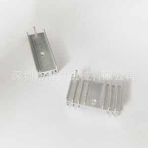 Profil de dissipateur thermique en alliage d'aluminium Melt Eruption, 90 degrés, en forme de U, en forme de L, avec trou traversant pour montage - Product Image 2