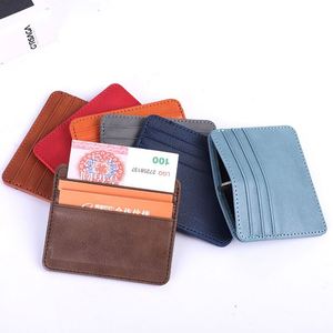 กระเป๋าใส่บัตร Elanmei แบบซิป PU แฟชั่น unisex  ขนาดกะทัดรัด พกพาสะดวก น้ำหนักเบา มีช่องใส่บัตรหลายช่อง แบบสั้น ขายส่ง - Product Image 3