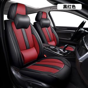 EKR Factory Supply - Housse de siège de voiture universelle 5 places en cuir 5D imperméable de haute qualité pour Auris Avalon, toutes saisons - Product Image 2