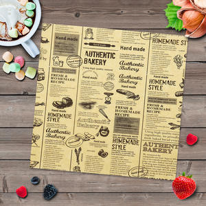 Papier d'emballage alimentaire blanc biodégradable résistant à la chaleur, imperméable et anti-graisse, imprimé sur mesure, double face, respectueux de l'environnement - Product Image 4