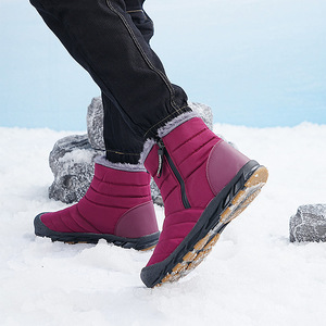 Stivali <span class=keywords><strong>da</strong></span> <span class=keywords><strong>Neve</strong></span> Invernali alla Moda per <span class=keywords><strong>Uomo</strong></span>, Scarpe Casual <span class=keywords><strong>da</strong></span> Esterno Calde con Suola Morbida e Confortevole per Camminare - Product Image 6