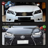 Phare avant matriciel à triple faisceau Full LED pour Lexus GS 2012-2015 12V, nouveau, 6 faisceaux bas et 6 faisceaux hauts, Plug and Play, aucun changement de pare-chocs requis