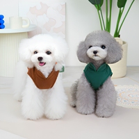 Manteau en polaire pour chien de style nordique, veste chaude avec harnais, vêtements pour animaux de compagnie pour l'automne et l'hiver, pour chiens de petite, moyenne et grande taille
