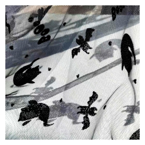 Mới Nhất Thiết Kế Đầy Màu Sắc Đổ Xô Thoáng Khí Trọng Lượng Nhẹ 100% Polyester Lưới Vải Cho Cô Gái Ăn Mặc Váy Trang Trí - Product Image 4