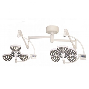 HE-L5/<strong>5</strong> Dual Arm Surgical Shadowless Light Equipment for Hospital <strong>Operating</strong> Room LED <strong>Source</strong> Electric Power - Product Image 1