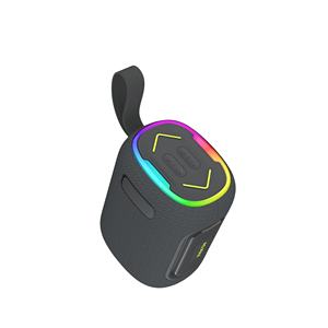 Haut-parleur portable 1200 mAh avec amplification sonore IA, 10 W, Bluetooth 5.4 sans fil, optimisation audio dynamique intelligente et éclairage RGB - Product Image 6