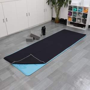 Gahumi Fabriqué en Chine Tapis de yoga en <span class=keywords><strong>microfibre</strong></span> Serviette de bain de cryptage Verrouillage des bords Fabrication antidérapante Tapis de yoga en gel de silice - Product Image 3