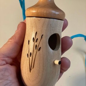 Maison d'oiseau suspendue en bois, maison <span class=keywords><strong>de</strong></span> colibri, nid d'oiseau naturel, <span class=keywords><strong>cabane</strong></span>, Cage extérieure, abri, cachette pour la <span class=keywords><strong>décoration</strong></span> <span class=keywords><strong>de</strong></span> <span class=keywords><strong>jardin</strong></span> - Product Image 4