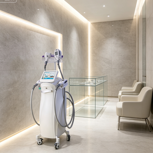 <span class=keywords><strong>Precio</strong></span> de Fábrica, Máquina de Salón de Belleza para Contorno Corporal con 4 Manijas, Pérdida de Peso, Reafirmación de la Piel, Escultura Corporal, Uso Comercial, No Invasiva - Product Image 1