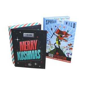 Custom CMYK Printing Hot Sale <strong>Advent</strong> <strong>Calendar</strong> Box with Corrugated Insert for WILD FLOWER <strong>SEED</strong> Packaging - Product Image 3