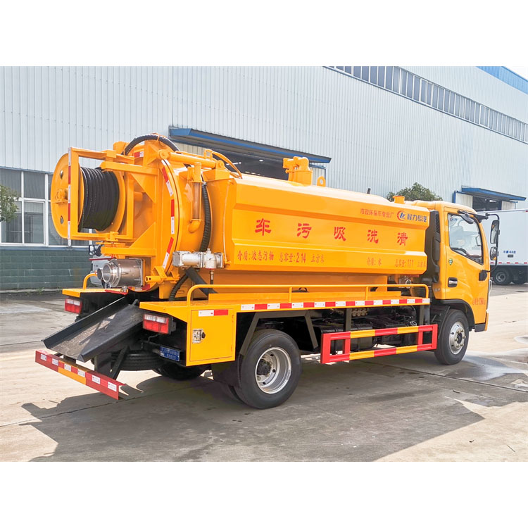 Новый 4x2 140HP 6000L Вакуумный Пылесос высокого давления для очистки сточных вод