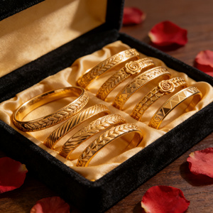 <span class=keywords><strong>Bracelet</strong></span> géométrique en acier inoxydable plaqué or 18 carats imperméable - Bijoux unisexes tendance pour anniversaire - <span class=keywords><strong>Vente</strong></span> directe Ctory - Product Image 3