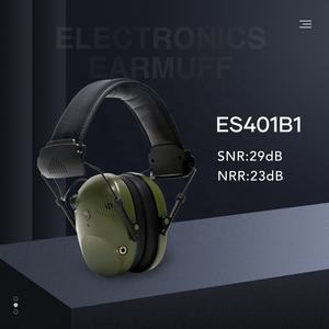 Электронные Наушники шумоподавление Охота активная Защита слуха тактические спортивные наушники для стрельбы - Product Image 2