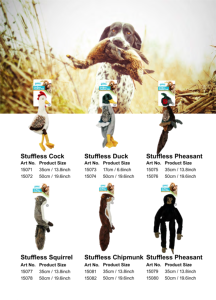 파위즈 스터플리스 시리즈 애완견 씹는 장난감 강아지 플러시 삑삑이 장난감 스터플리스 동물 플러시 강아지 씹는 장난감 소형 중형 대형견용 - Product Image 3