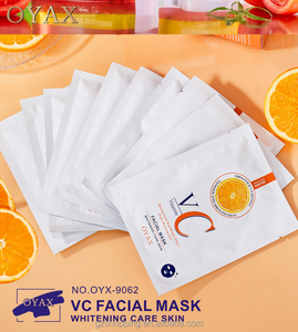 <span class=keywords><strong>Masque</strong></span> facial professionnel à la vitamine C, éclaircissant, illuminant, rajeunissant, clarifiant, unifiant le teint, directement de l'usine - Product Image 1